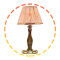 Настольные лампы декоративные