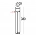 Розетка уличная со светильником SM-AL980Light