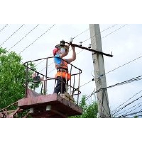 Замена ламп на уличных столбах