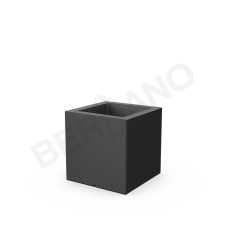 Кашпо Quarter 40 DB Coal Black