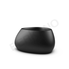 Кашпо Bend 60 Coal Black Кашпо Bend 60 Coal Black