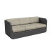 Диван Grace с подушками Coal Black / Bone Brown Диван Grace с подушками Coal Black / Bone Brown