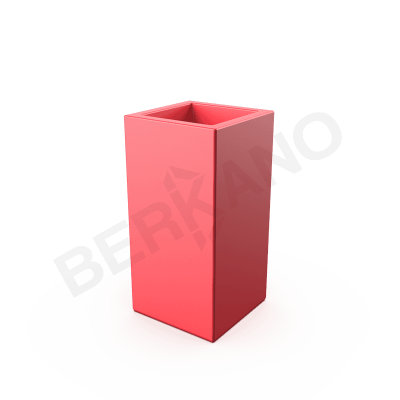 Кашпо Cubric 40*80 DB Chili Red