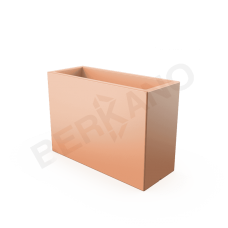 Кашпо Cubric 100*70 DB Terracotta