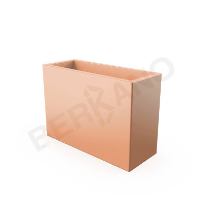 Кашпо Cubric 100*70 DB Terracotta