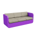 Диван Grace с подушками Deep Violet / Bone Brown Диван Grace с подушками Deep Violet / Bone Brown