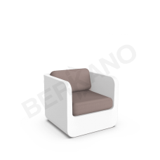 Кресло Grace с подушками Snow White / Cappuccino Кресло Grace с подушками Snow White / Cappuccino