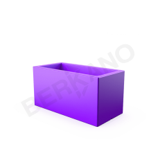 Кашпо Cubric 40*100 DB Deep Violet Кашпо Cubric 40*100 DB Deep Violet