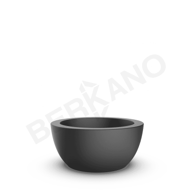 Кашпо Vetro 32 Coal Black