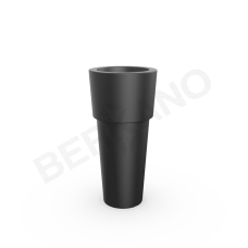 Кашпо Ray 100 DB Coal Black Кашпо Ray 100 DB Coal Black