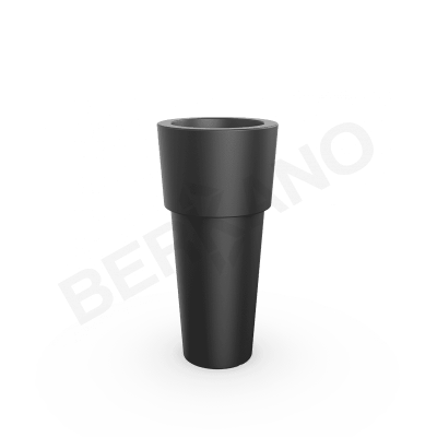 Кашпо Ray 100 DB Coal Black