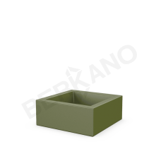 Кашпо Quarter 20 DB Olive Green