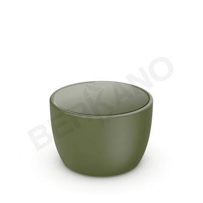 Стол Smable с стеклом Olive green