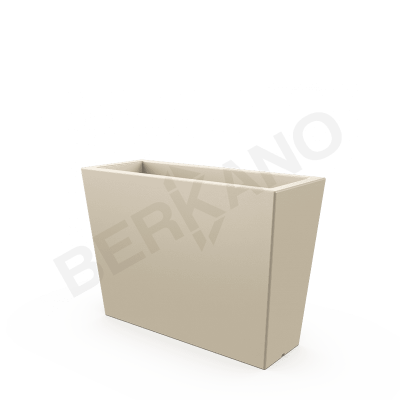 Кашпо Trapezio 70H DB Bone Brown