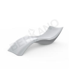 шезлонг Wave Concrete Gray