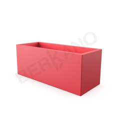 Кашпо Cubric 150*60 Chili Red