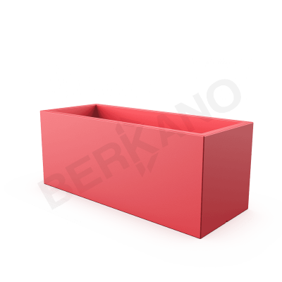 Кашпо Cubric 150*60 Chili Red