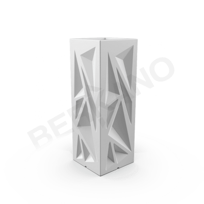 Кашпо Icelandic Vertical DB Snow White
