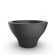 Кашпо Vetro 75 Coal Black Кашпо Vetro 75 Coal Black