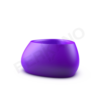 Кашпо Bend 60 Deep Violet