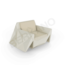 Кресло Quaro с подушками Bone Brown / Bone Brown Кресло Quaro с подушками Bone Brown / Bone Brown