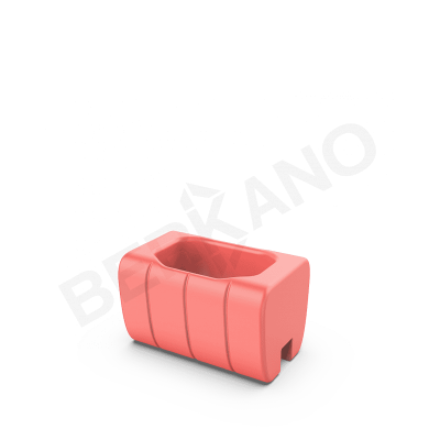 Кашпо-соединитель Y-seat longer DB Chili Red