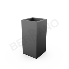 Кашпо Cubric 40*80 DB Coal Black Кашпо Cubric 40*80 DB Coal Black