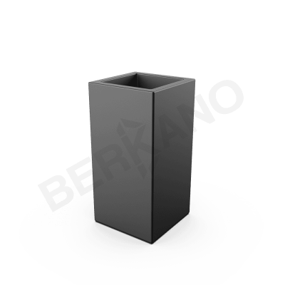 Кашпо Cubric 40*80 DB Coal Black