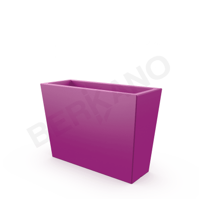 Кашпо Trapezio 70H DB Royal Purple