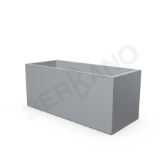 Кашпо Cubric 120*50 Concrete Gray