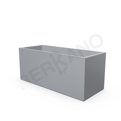 Кашпо Cubric 120*50 Concrete Gray