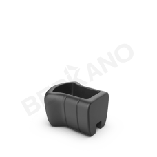 Кашпо-соединитель Y-seat tip DB Coal Black Кашпо-соединитель Y-seat tip DB Coal Black