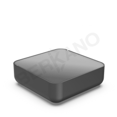 Стол Grace с стеклом Coal Black