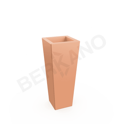 Кашпо Trapezio 100V DB Terracotta