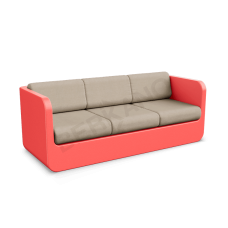 Диван Grace с подушками Chili Red / Bone Brown Диван Grace с подушками Chili Red / Bone Brown