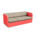 Диван Grace с подушками Chili Red / Bone Brown Диван Grace с подушками Chili Red / Bone Brown