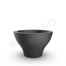 Кашпо Vetro 50 Coal Black Кашпо Vetro 50 Coal Black