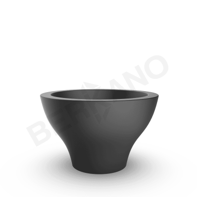 Кашпо Vetro 50 Coal Black