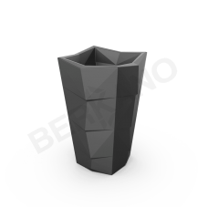 Кашпо Agava 100 Coal Black Кашпо Agava 100 Coal Black