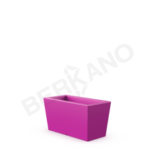 Кашпо Trapezio 42H DB Royal Purple