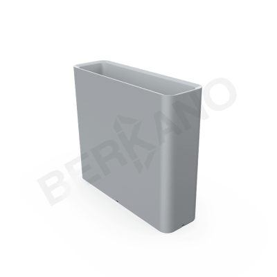 Кашпо Vittorio 80 DB Concrete Gray