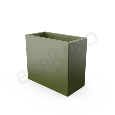 Кашпо Cubric 70*80 DB Olive green