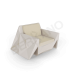 Кресло Quaro с подушками Cappuccino / Bone Brown Кресло Quaro с подушками Cappuccino / Bone Brown