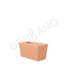 Кашпо Trapezio 42H Terracotta