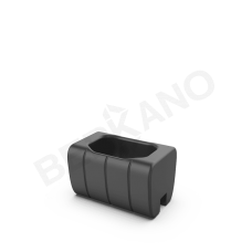 Кашпо-соединитель Y-seat longer DB Coal Black Кашпо-соединитель Y-seat longer DB Coal Black