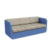 Диван Grace с подушками Wave Blue / Bone Brown Диван Grace с подушками Wave Blue / Bone Brown