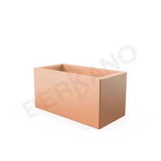 Кашпо Cubric 40*100 DB Terracotta Кашпо Cubric 40*100 DB Terracotta