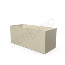 Кашпо Cubric 120*50 Bone Brown