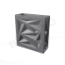 Кашпо Icelandic Square DB Graphite Кашпо Icelandic Square DB Graphite