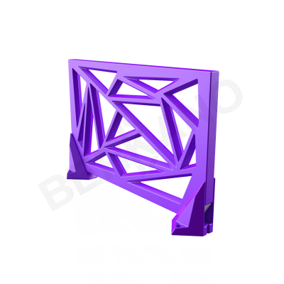Зонирование Icelandic Fence Deep Violet